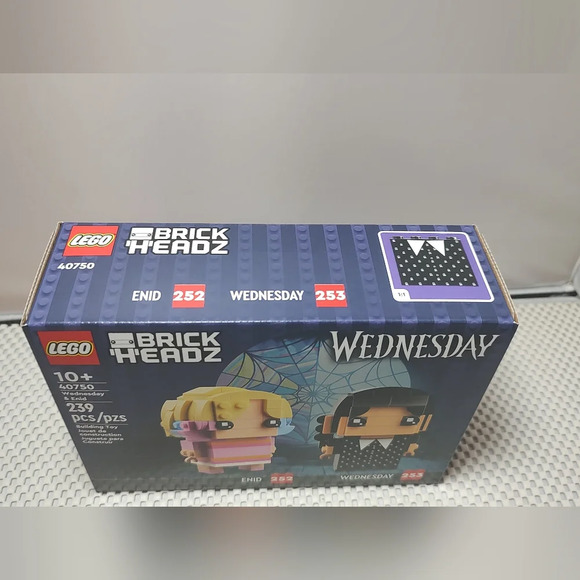 Lego Brick Headz 40750 Wednesday & Enid #252 & #253 - Picture 2 of 3
